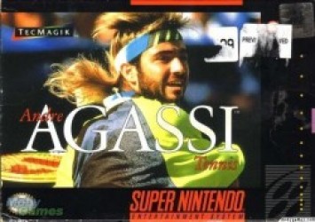 Andre Agassi Tennis Rom